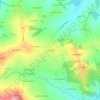 Topografische Karte Montalbo, Höhe, Relief