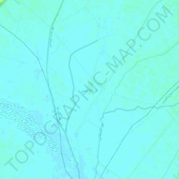 Topografische Karte Tal El Akhdar, Höhe, Relief