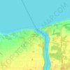 Topografische Karte Niagara-on-the-Lake, Höhe, Relief