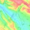 Topografische Karte Durand, Höhe, Relief