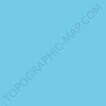 Topografische Karte Adriatisches Meer, Höhe, Relief