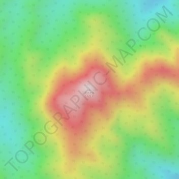 Topografische Karte Batalla, Höhe, Relief