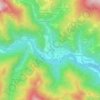 Topografische Karte Rio, Höhe, Relief