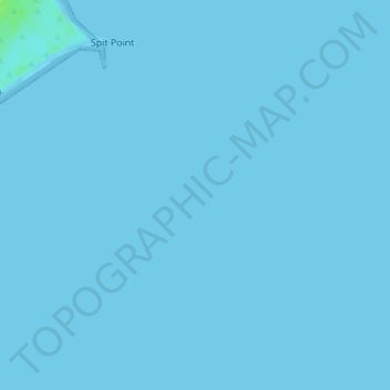 Topografische Karte Western Port, Höhe, Relief