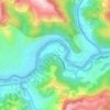 Topografische Karte Bishaltar, Höhe, Relief