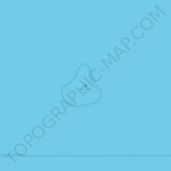 Topografische Karte Sand Key Light, Höhe, Relief