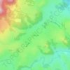 Topografische Karte Cobbin Creek, Höhe, Relief