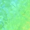 Topografische Karte Ginderdoor, Höhe, Relief