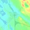 Topografische Karte Bastuträsk, Höhe, Relief