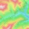 Topografische Karte Compatsch, Höhe, Relief