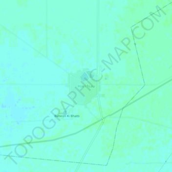 Topografische Karte Hari Nau, Höhe, Relief