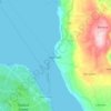 Topografische Karte Kaputian, Höhe, Relief