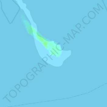 Topografische Karte Sungyot Island, Höhe, Relief