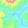 Topografische Karte ປາກສະນານ, Höhe, Relief