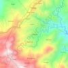 Topografische Karte Sabdang, Höhe, Relief