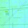Topografische Karte WNIX-AM (Greenville), Höhe, Relief
