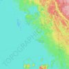 Topografische Karte Annette Island, Höhe, Relief