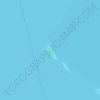 Topografische Karte Hilbre Island, Höhe, Relief