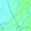 Topografische Karte Caramutan, Höhe, Relief
