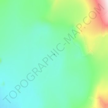 Topografische Karte Princess Margaret Range, Höhe, Relief