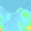 Topografische Karte Alykanas, Höhe, Relief