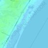 Topografische Karte Litchfield Beach, Höhe, Relief