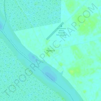 Topografische Karte Mazaruca, Höhe, Relief