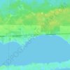 Topografische Karte Wynnehaven Beach, Höhe, Relief