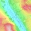 Topografische Karte Ballintuim, Höhe, Relief