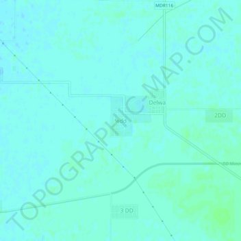 Topografische Karte %dd, Höhe, Relief