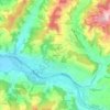 Topografische Karte Fansrüti, Höhe, Relief
