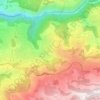 Topografische Karte بيت شباب, Höhe, Relief
