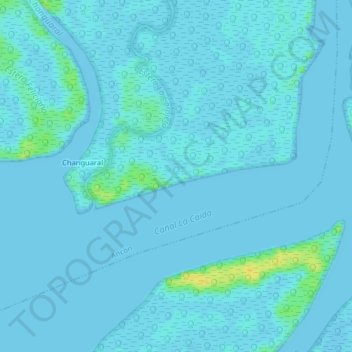 Topografische Karte La Vuelta?, Höhe, Relief
