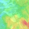 Topografische Karte Würschnitz, Höhe, Relief
