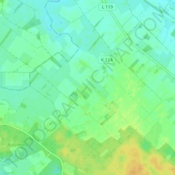 Topografische Karte Neu Ebersdorf, Höhe, Relief