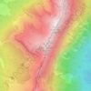 Topografische Karte Roc Cornafion, Höhe, Relief