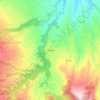 Topografische Karte le Plateau, Höhe, Relief