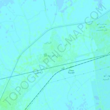 Topografische Karte Birimbal al Quadima, Höhe, Relief