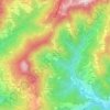 Topografische Karte Vallebuona, Höhe, Relief