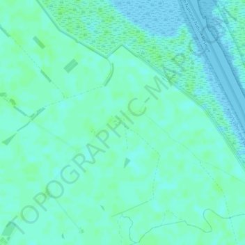 Topografische Karte Ongar Hill, Höhe, Relief