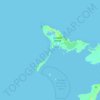 Topografische Karte Goat Cay, Höhe, Relief