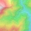 Topografische Karte Rongthangjurpam, Höhe, Relief