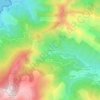 Topografische Karte Spergane, Höhe, Relief