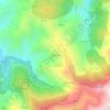Topografische Karte Monte Frio, Höhe, Relief