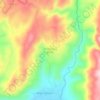 Topografische Karte Parang Ng Buho, Höhe, Relief