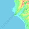 Topografische Karte Latakia, Höhe, Relief