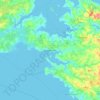 Topografische Karte Summerside, Höhe, Relief