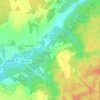 Topografische Karte Дорофеево, Höhe, Relief