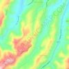 Topografische Karte Βούτες, Höhe, Relief
