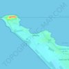 Topografische Karte Salinas, Höhe, Relief
